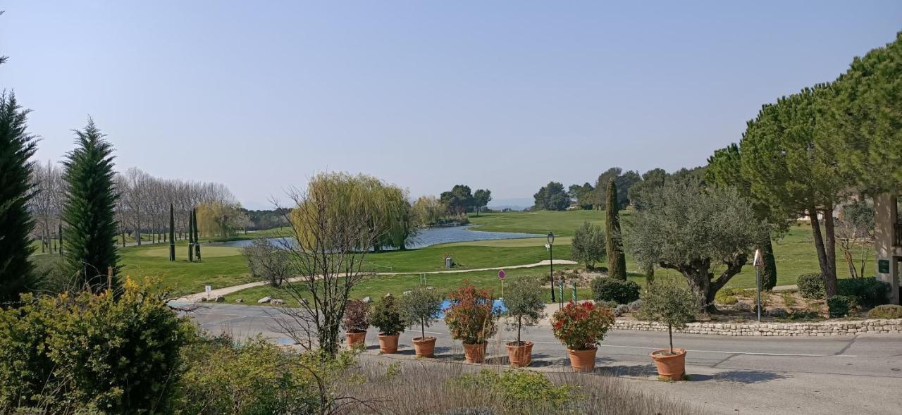 Charmant T2 Climatise Avec Belle Vue , Golf De Pont-Royal Mallemort Bagian luar foto